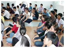 Anh chị em di dân giáo xứ Hướng Phương tại Sài Gòn hội ngộ Mùa Chay