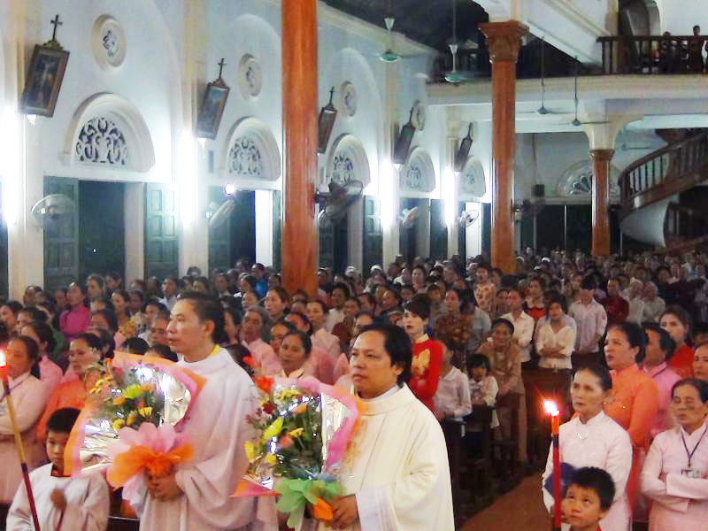 Mừng lễ thánh Monica – Bổn mạng giới hiền mẫu giáo họ Trung Cự