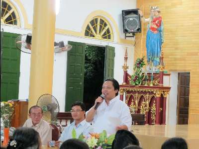 Hình ảnh tuần đại phúc và ra mắt ban đại diện giới Hiền Mẫu giáo họ Trị Sở