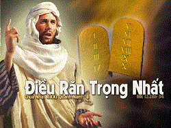 Chúa nhật 31 Thường niên (B): Các bài suy niệm và chú giải Lời Chúa