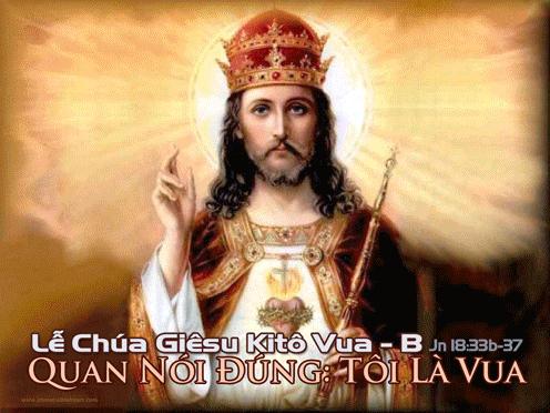 Đức Giêsu là Vua - vị Vua rất lạ lùng