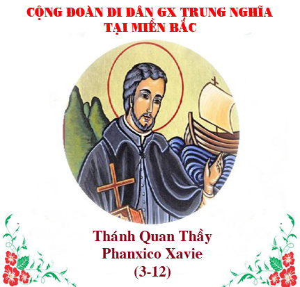 Thư mời và Chương trình lễ quan thầy di dân giáo xứ Trung Nghĩa tại Miền Bắc