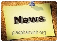 Thông báo chương trình tất niên tại Tòa Giám mục Xã Đoài