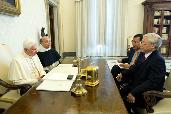 Đức Thánh Cha tiếp kiến Tổng Bí Thư Nguyễn Phú Trọng