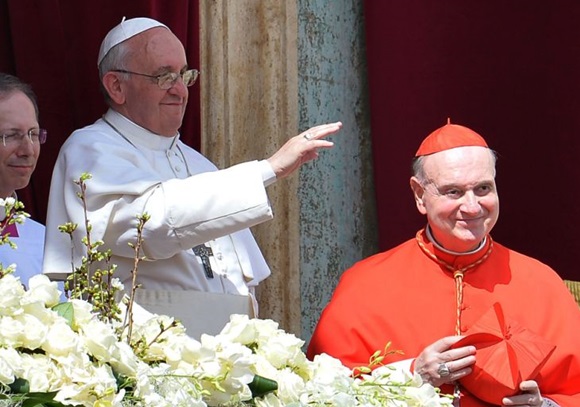 Thánh lễ và Sứ điệp Phục Sinh đầu tiên của Đức Thánh Cha Phanxicô