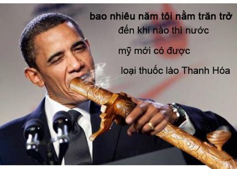 Thuốc lào ai hút mà say…!