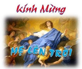 Kính mừng Mẹ Lên Trời