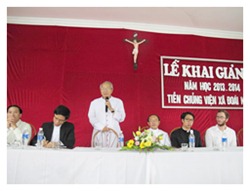 Tiền chủng viện Xã Đoài khóa XIV: Lễ khai giảng khởi đầu hành trình dấn thân