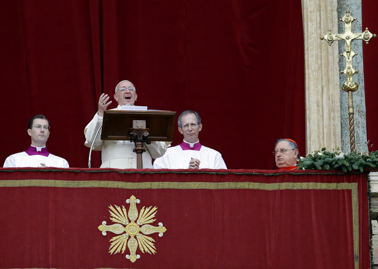 Buổi đọc sứ điệp Giáng Sinh và ban Phép lành toàn xá Urbi et Orbi cho thành Roma và toàn thế giới