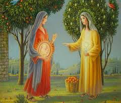 Vui vì được Chúa viếng thăm - bà Elizabeth đã cảm thấy hạnh phúc và biết ơn.