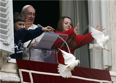 Lời chúc Tết Nguyên đán của Đức Thánh Cha Phanxicô