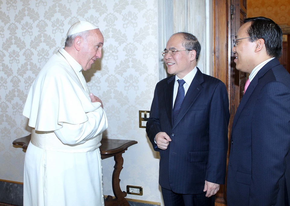 Đức Giáo Hoàng Phanxicô sẽ tiếp Thủ Tướng Nguyễn Tấn Dũng