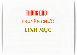 TGM Gp. Vinh: Thông báo lễ mừng các sự kiện trọng đại và truyền chức linh mục cho các phó tế khóa X