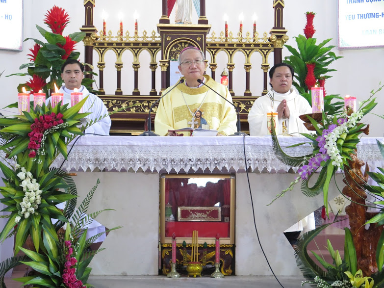 Tân giáo họ biệt lập Cửa Sót (Giáo xứ Trung Nghĩa) đón cha tân phụ trách