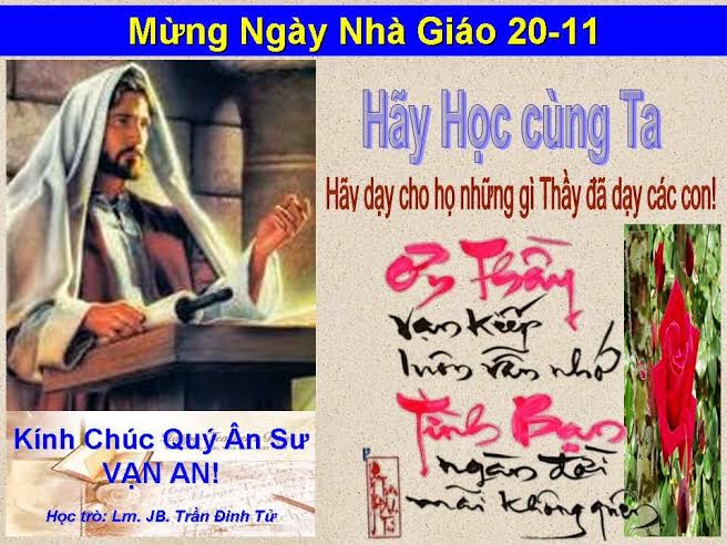 Tâm tình ngày nhà giáo 20 - 11