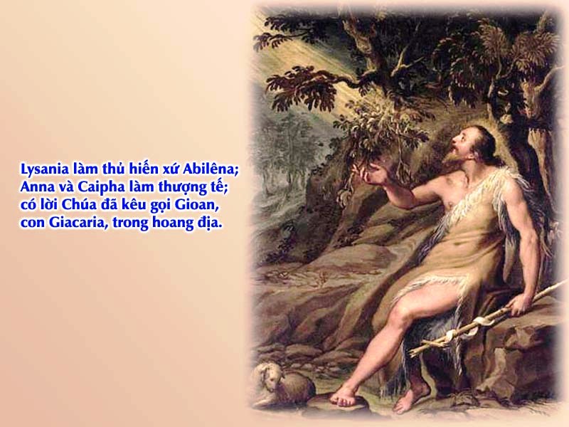 Lời nguyện giới trẻ tuần II Mùa Vọng