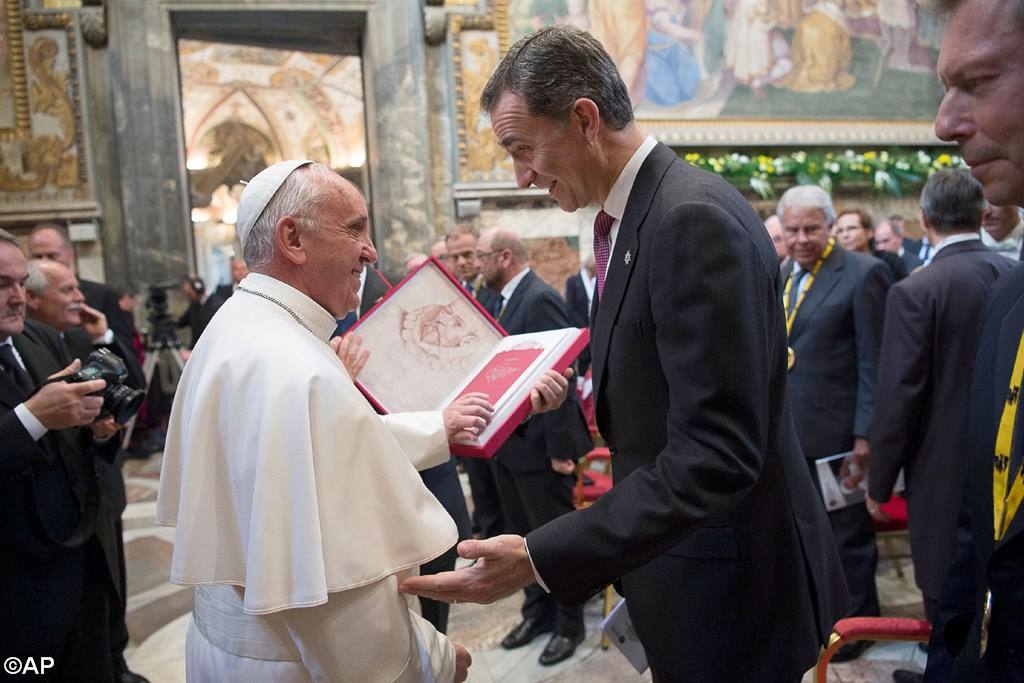 Trao tặng giải thưởng Carlo Magno cho Đức Thánh Cha